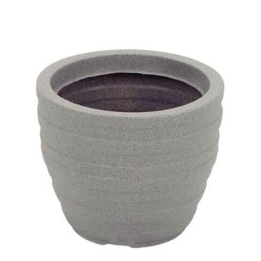 Imagem de Vaso de Planta Flor Tramontina Inca Areia Granito Decorativo para Área