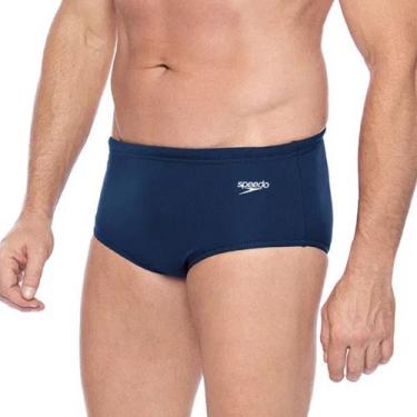 Imagem de Sunga Masculina Adulto Speedo Praia Acquaplus Natação -, Azul marinho,