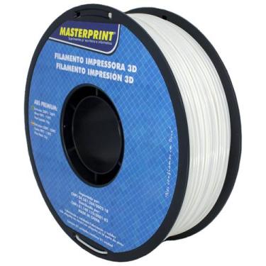 Imagem de Filamento ABS Premium Masterprint 1Kg Alta Resistência, Durabilidade e