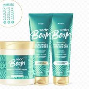 Imagem de Kit Seda Bom Shampoo+Condicionador 250ml + Mascara 500gr