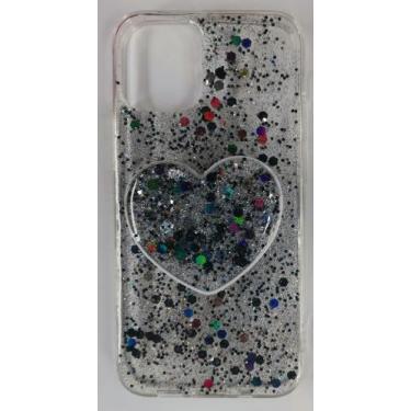 Imagem de Capa Capinha para iphone 12 mini tela 5.4 C/ Suporte Dedos colorido - 
