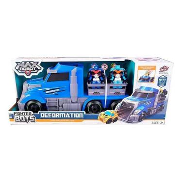 Imagem de Caminhão Transformável Blue Truck Max Robot 2 em 1 L017-9 - Dorémi - Z