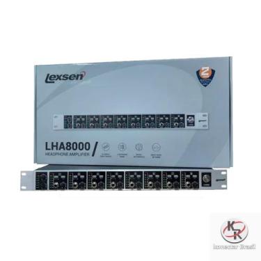 Imagem de Amplificador de fone de ouvido - Lexsen 8 Canais LHA8000