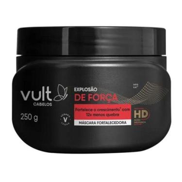 Imagem de Máscara Fortalecedora Cabelos Explosão de Força Vult  250g
