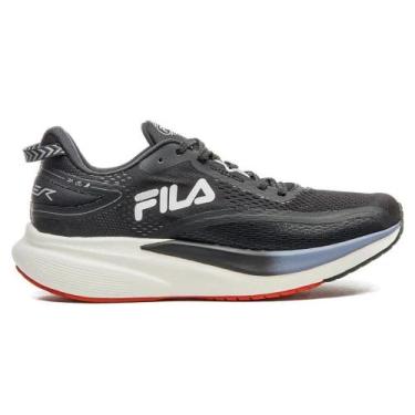 Imagem de Tenis fila racer t2 xtreme masculino, Preto, Azul, 43