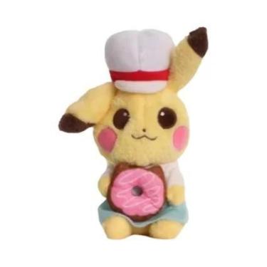 Imagem de Bonecos De Pelúcia Pokemon Pikachu Oshawott Tepig Cyndaquil Chikorita 