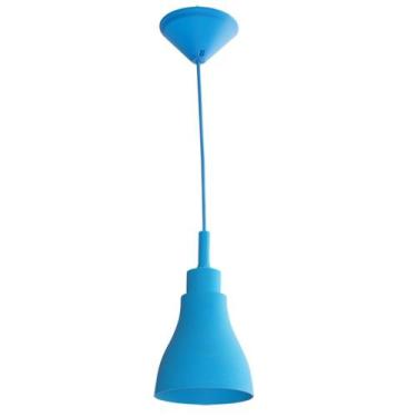 Imagem de Luminaria teto silicone cone shape azul 13 x 13 x 14 cm - Metropole
