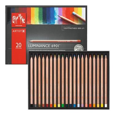 Imagem de Lápis De Cor Profissional Luminance 20 Cores Caran D'ache