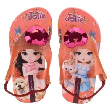 Imagem de Chinelo Infantil Ipanema Jolie Estampado com Elástico, 20/21