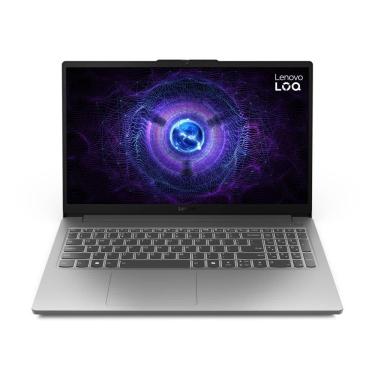 Imagem de Notebook Lenovo LOQ-e 15IAX9E Intel Core i5-12450HX 16GB 512GB SSD RTX 3050 Windows 11 15.6" - 83ME0007BR Luna Grey