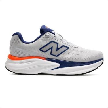 Imagem de Tênis New Balance Kaiha Road V2 Masculino, 40, Cinza, Marinho