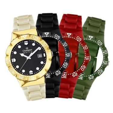 Imagem de Relógio Unissex Champion Original Troca Pulseira CP31001N Pulseira Beg