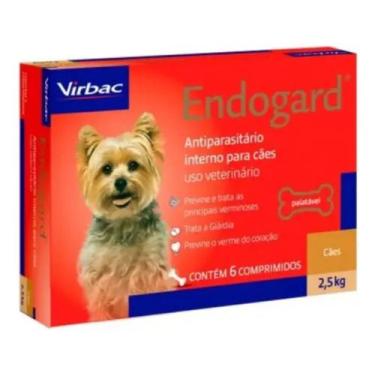 Imagem de Endogard 2,5kg com 6 comp. VIRBAC - VIRBAC PET
