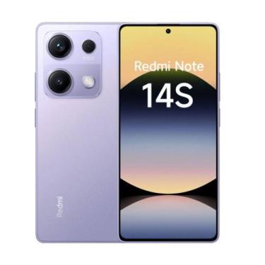 Imagem de Smartphone RedmiNote 14S Global 8GB RAM 256GB Tela 6.43 AMOLED, Câmera