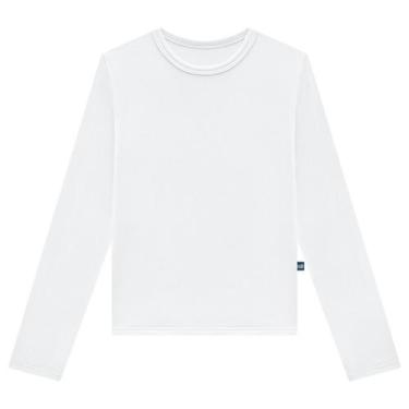 Imagem de Blusa Térmica Infantil Unissex Marlan / Tamanho 1 ao 8 Cor:BrancoTaman