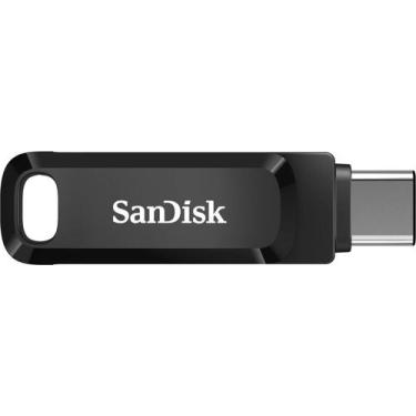 Imagem de Pen Drive SanDisk - Unidade Flash Ultra Dual Drive Go 128 GB USB Tipo 