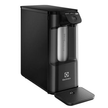 Imagem de Purificador de Água Embutido Electrolux PE12P Pure 4X Filtragem 4 Etapas Água Gelada Fria Natural Preto Bivolt