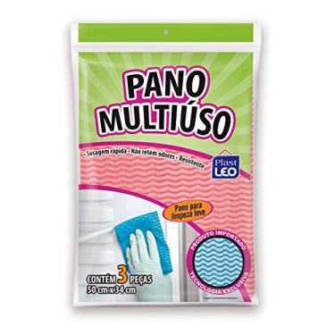 Imagem de Pano Multiuso - 3 peças | Plast Leo (Ref.: 334)