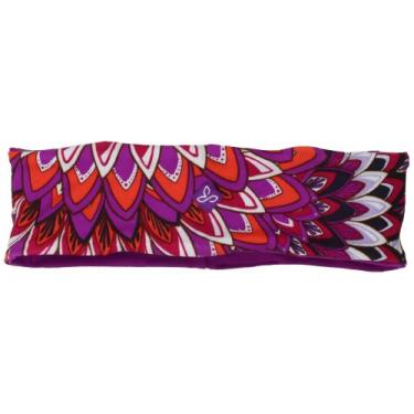 Imagem de prAna Faixa de cabeça reversível feminina, tamanho único, berry Flora