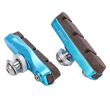 Imagem de Kit de blocos de freio V, pastilhas de freio universais em V, antiderrapantes, resistentes ao calor para bicicletas dobráveis para bicicletas de velocidade morta para mountain