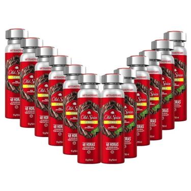 Imagem de Kit com 12 Desodorantes Spray Antitranspirante Old Spice Lenha 150ml