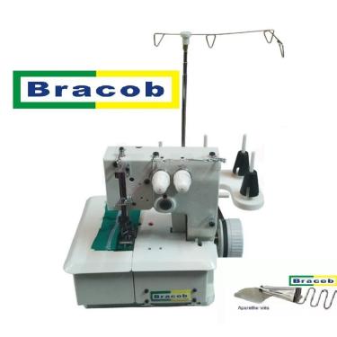 Imagem de Colarete 2 Agulhas Semi Industrial C/ Motor + Aparelho Viés- 12 MESES DE GARANTIA