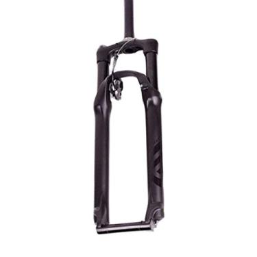 Imagem de HIOD Garfos para bicicleta garfos de bicicleta bomba de choque MTB suspensão amortecimento ajuste de ombro / controle remoto tubo reto garfo de bicicleta de montanha, preto-B, 27 polegadas