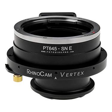 Imagem de Adaptador de costura rotativa RhinoCam Vertex, compatível com lente SLR de montagem Pentax 645 (P645) para câmeras sem espelho Sony Alpha E-Mount