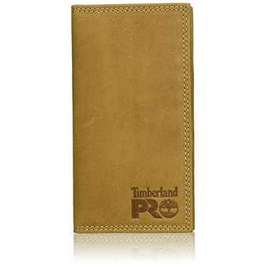 Imagem de Timberland PRO Carteira masculina de couro longa dobrável com RFID, Trigo, tamanho nico