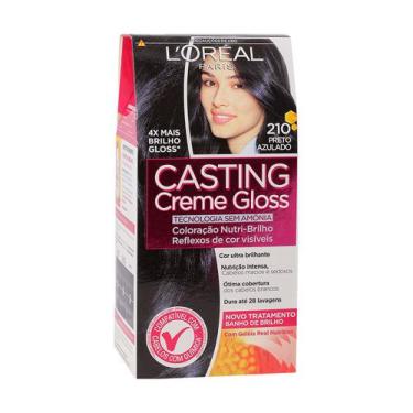 Imagem de Tintura L'oréal Casting Creme Gloss 210 Preto Azulado 40ml