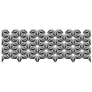 Imagem de Stencil de Acetato para Pintura OPA 10 x 30 cm - 1467 Estampa Brilho