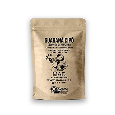 Imagem de Refil Guaraná Cipó Selvagem da Amazônia Organico em Pó 180g MAD
