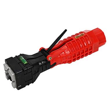 Imagem de SagaSave Ferramenta Multifuncional 18 em 1, Chave de Tubo de Água Dobrável para Banheiro, Cozinha, Pia e Vaso Sanitário (Vermelha)