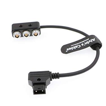 Imagem de Alvin's Cables 1 a 3 Mini Power Splitter Box Cable D Tap Male Movi Pro AUX Port para 3 2 Pin Fêmea Box para Câmeras ARRI RED Teradek