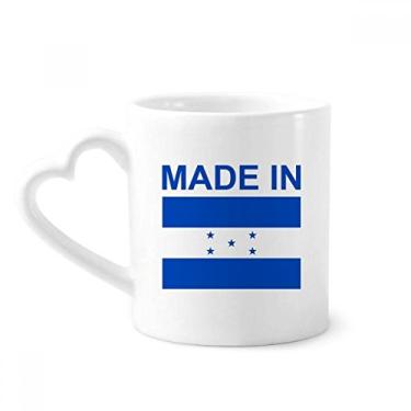 Imagem de Caneca Made In Honduras Country Love Coffee Ceramic Drinkware copo de coração de vidro
