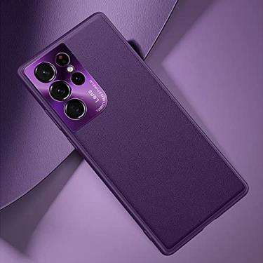 Imagem de Capa de telefone de couro para Samsung Galaxy S22 S21 Ultra S22 Plus S20 FE 4G 5G para Samsung S 22 21 Capa de proteção de câmera, 03, para S22 Plus