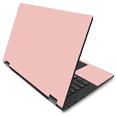 Imagem de MightySkins Skin para Lenovo Flex 14" (2019 sem digitais) - Blush sólido | Capa protetora de vinil, durável e exclusiva | Fácil de aplicar, remover e mudar estilos | Feito nos EUA