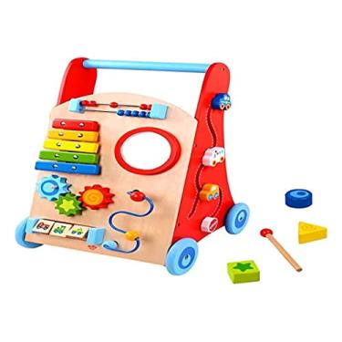 Imagem de Andador Baby - Carrinho Multifunção - Tooky Toy, Multicolorido