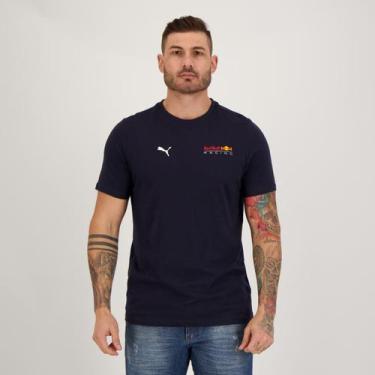Imagem de Camiseta Puma Red Bull Racing Ess Sm Logo Marinho