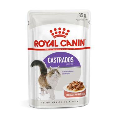 Imagem de Sachê Royal Canin Sterilised Para Gatos Castrados  85G