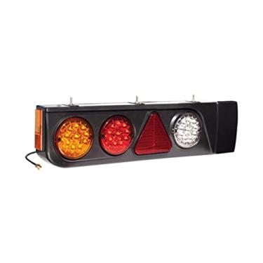 Imagem de Lanterna Traseira Suporte 10 Led 24V Le compativel Libre lato Com Triangulo Aba 9512579