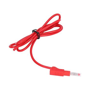 Imagem de Cabo de Teste de Conector de Trilho 32A 1000V Peças de Latão para Veículo Cabo de Teste de Trilho (Vermelho)