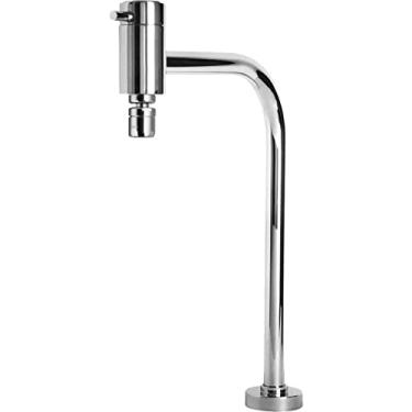 Imagem de Torneira de cozinha bica móvel de mesa com articulador 1/4 de volta Fit Line Cromado Esteves