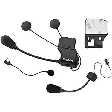 Imagem de Sena Kit de braçadeira de capacete universal com alto-falantes finos (20S, 20S EVO, 30K)