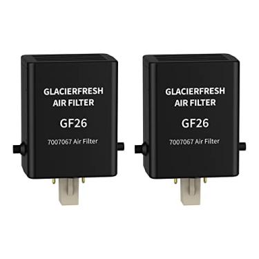 Imagem de GLACIER FRESH 7012333 filtro de água para máquina de gelo, compatível com filtro de água Sub-zero 7012333, filtro de água para máquina de gelo UC-15, substituição de filtro de água Manitowoc K00374 (1 pacote)