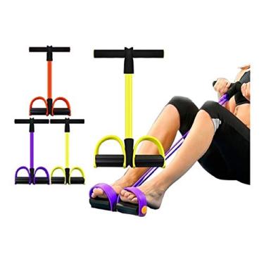 Imagem de Elástico Tensão Pilates Faixa Ombro Biceps Triceps Pernas