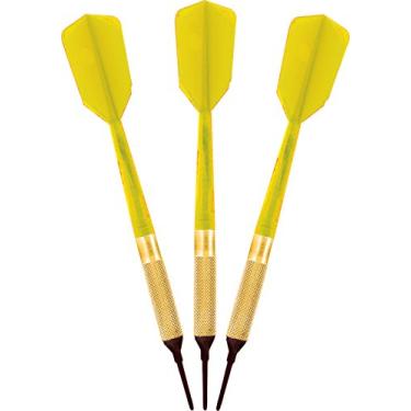 Imagem de Viper Commercial Soft Tip Bar/Pub Darts, amarelo, 13 gramas (pacote com 45)