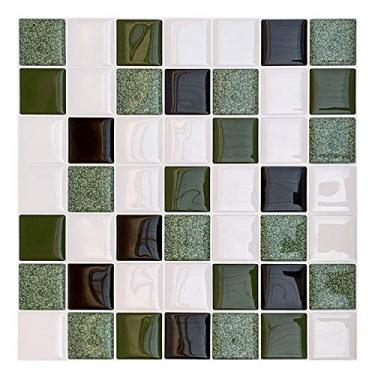 Imagem de Pastilha Adesiva Grama Kit 4 Placas Resinada Material 3 M