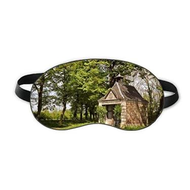Imagem de Green House Florestal Science Cenário Natureza Sleep Eye Shield Capa macia para sombra noturna