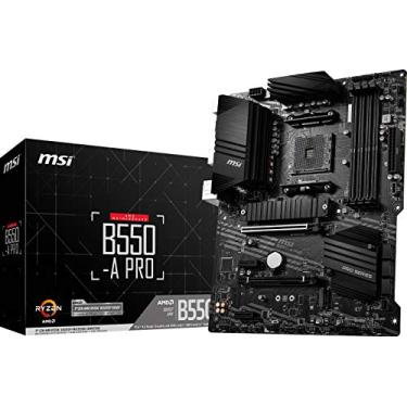 Imagem de MSI Placa-mãe B550-A PRO ProSeries (AMD AM4, DDR4, PCIe 4.0, SATA 6Gb/s, M.2, USB 3.2 Gen 2, HDMI/DP, ATX)